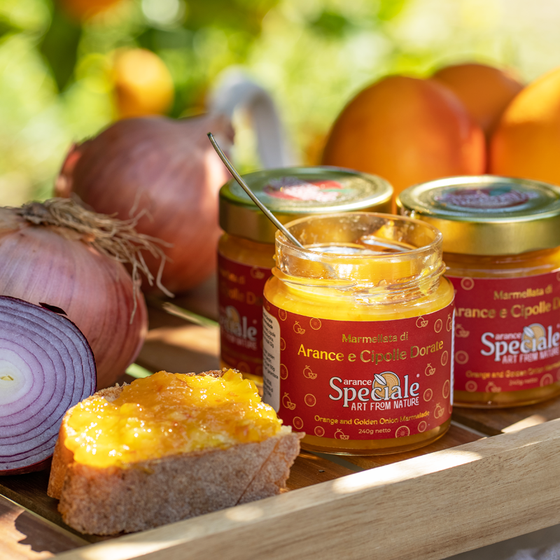 Marmellate di Arance e Cipolle Dorate - 6 Vasetti da 240g