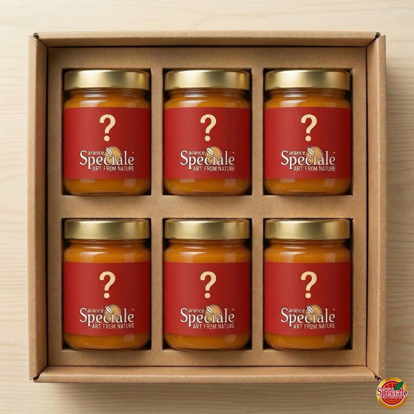 Box "LA SORPRESA" agli Agrumi di Sicilia - 6 Marmellate Artigianali