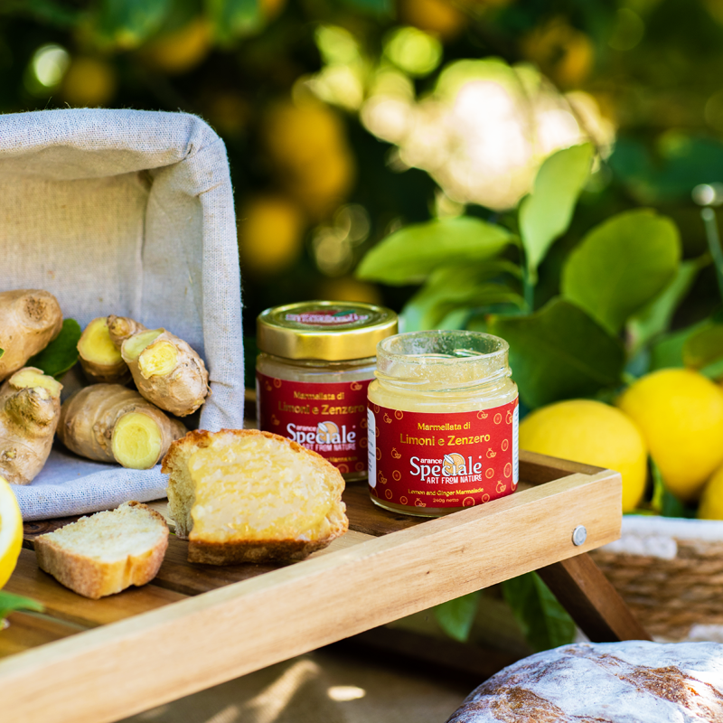 Marmellate di Limoni e Zenzero - 6 Vasetti da 240g