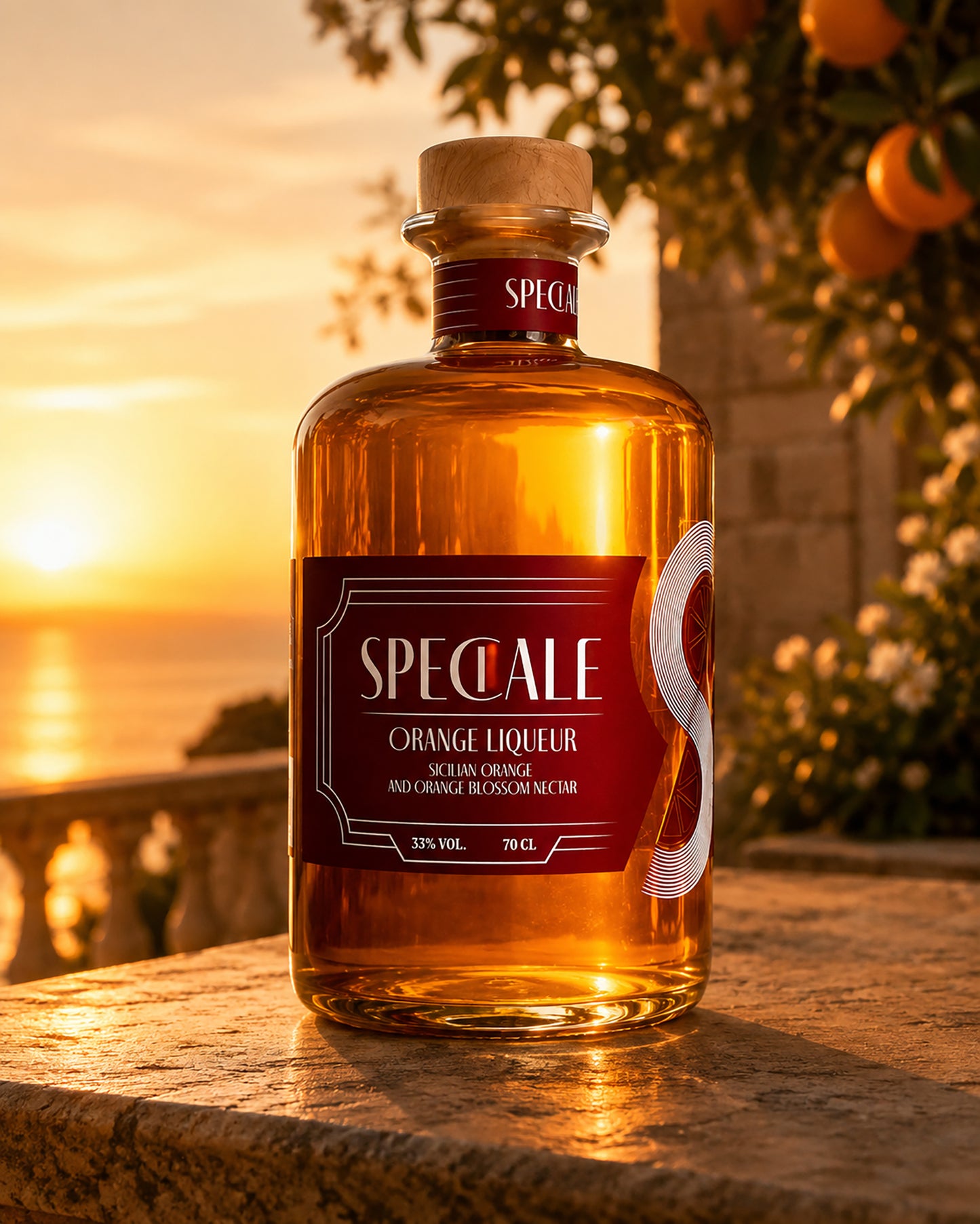 Sicilian Orange And Zagara Liqueur 70 Cl